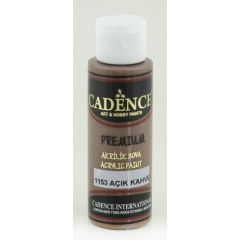 Cadence Premium acrylverf (semi mat) Lichtbruin 1153 70ml (301210/1153)