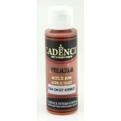 Cadence Premium acrylverf (semi mat) Oxide rood 7554 70ml (301210/7554)
