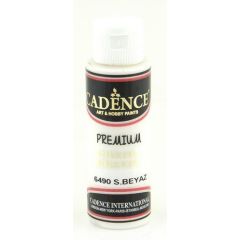 Cadence Premium acrylverf (semi mat) Warm wit 6490 70 ml (301210/6490)