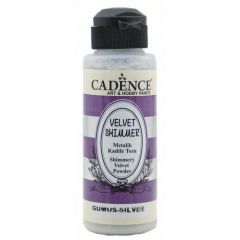 Cadence Velvet shimmer powder Zilver 01 120 ml (801520/2001) - OPRUIMING