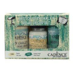 Cadence Very Chalky Home Decor set Old lace - Palm Royal 01 002 0005 909050 90+90+50 ml (301260/1005) CH06 *