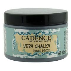 Cadence Very Chalky Home Decor (ultra mat) Donker leigrijs 01 002 0020 0150 150 ml (301260/0020) - OPRUIMING
