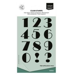 Vaessen Creative • Clear Stamps Cijfers 12st. (CAR0204) *