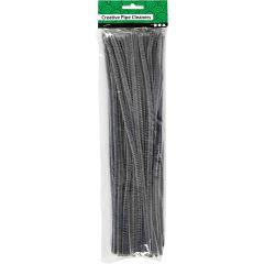 CC Chenilledraad 6 mm Grijs 50 stuks (51617)