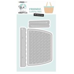 Creative Craftlab • Friendz Snijmallen Basket Accessoires (CCL-FR-CD477) *