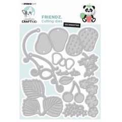 Creative Craftlab • Friendz Snijmallen Strawberries Accessoires (CCL-FR-CD478) *