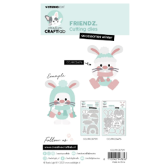 Creative Craftlab • Friendz Cutting Die Accessories Winter - CD759*