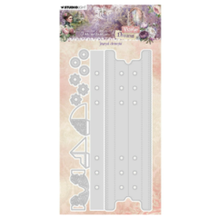 Studio Light • Victorian Dreams Cutting Die Journal Elements - CD781*