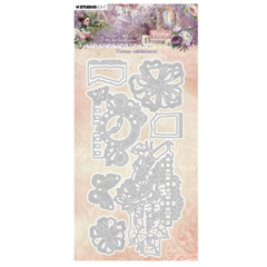 Studio Light • Victorian Dreams Cutting Die Victorian Embellishments - CD782*