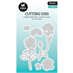 Studio Light • Essentials Cutting Die Flowers - CD794*