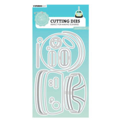 Studio Light • Sweet Stories Cutting Die Bumper Car - CD799*