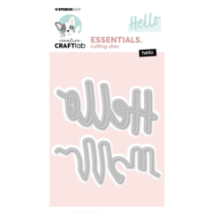 Creative Craft Lab • Essentials Cutting Die Hello - CD940*