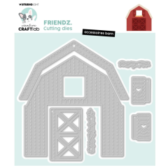 Creative Craftlab • Friendz Cutting Die Accessoires Barn (CCL-FR-CD994) *