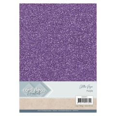Card Deco Essentials Glitter Paper Purple (CDEGP015)