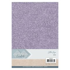 Card Deco Essentials Glitter Paper Lilac (CDEGP018)