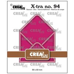 Crealies • Xtra Open envelop (CLXTRA94) *