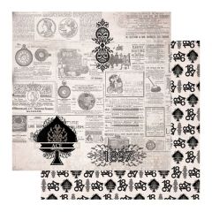 Paper - 12 x 12in - Gentleman's Emporium Sheet 6 (CO726819)