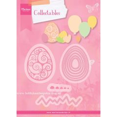 Marianne Design -  Collectables - Paaseieren / ballonnen (COL1425)*