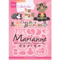Marianne Design -  Collectables - Eline's kitten 118x91mm (COL1454)*