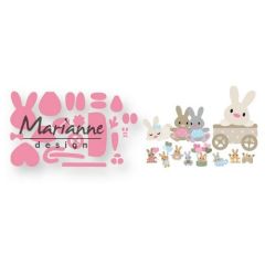 Marianne Design -  Collectables -  Eline`s baby konijntje - 15x21 cm (COL1463)*