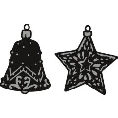 Marianne Design - Craftable - Tiny`s ornaments star & bell (CR1382)*