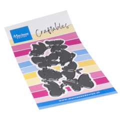 Craftables Punch Die XL Butterflies (CR1678) *