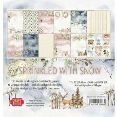 Craft&You Sprinkled with Snow Big Paper Set 12x12 12 vel CPS-SWS-12 (117020/4230)