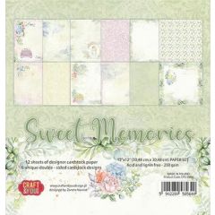 Craft&You Sweet Memories Big Paper Set 12x12 12 vel CPS-SM30 (117020/4030)