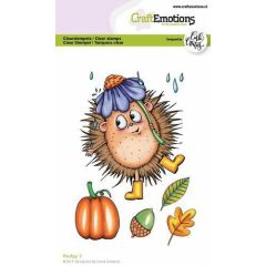 CraftEmotions clearstamps A6 - Hedgy 3 Carla Creaties (130501/1518) (AFGEPRIJSD)