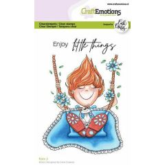 CraftEmotions clearstamps A6 - Kate 2 (Eng) Carla Creaties (130501/1529) (AFGEPRIJSD)
