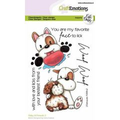 CraftEmotions clearstamps A6 - Odey & Friends 5 Carla Creaties (130501/1533) (AFGEPRIJSD)