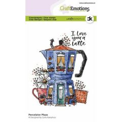 CraftEmotions clearstamps A6 - Percolator Plaza Carla Kamphuis (130501/2314)