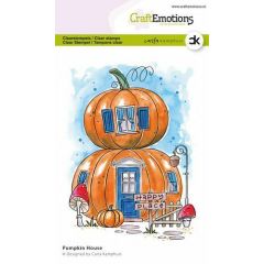 CraftEmotions clearstamps A6 - Pumpkin House Carla Kamphuis (09-22) (130501/2309)