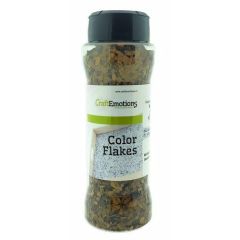 CraftEmotions Color Flakes - Graniet Bruin Paint flakes 90gr (802500/0050)