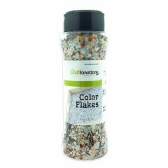 CraftEmotions Color Flakes - Graniet Grijs Terra Paint flakes 90gr (802500/0100)