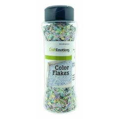 CraftEmotions Color Flakes - Graniet Pastelkleuren Paint flakes 90gr (802500/0060)