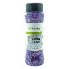 CraftEmotions Color Flakes - Graniet Violet Paint flakes 90gr (802500/0040)