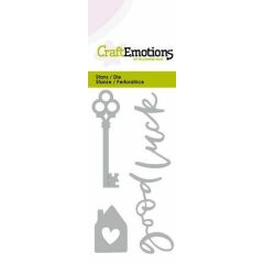 CraftEmotions Die - Key new home 1 Card 5x10cm Carla Kamphuis (115633/0285) *