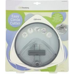 CraftEmotions Easy circle cutter - cirkelsnijder 2,5 - 15cm (860513/2000)
