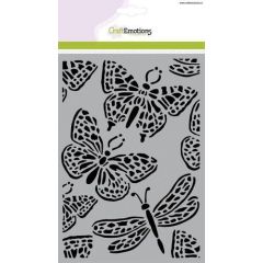 CraftEmotions Mask stencil - vlinder groot A5*