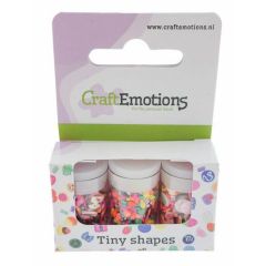 CraftEmotions Tiny Shapes - 3 tubes - various shapes 3 (04-23)