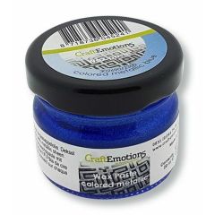 CraftEmotions Wax Paste metallic colored - blauw 20 ml (09-20)*