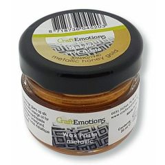 CraftEmotions Wax Paste metallic - honing goud 20 ml (09-20)*