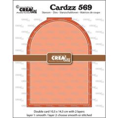 Crealies Cardzz Dubbele boog kaart CLCZ569 max. 10,5 x 14,5 cm (115634/5579) *