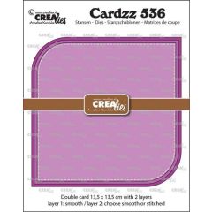Crealies Cardzz Dubbele vierkante kaart CLCZ536 max. 13,5 x 13,5 cm (115634/5536) *