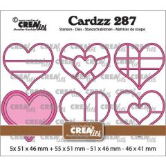 Crealies Cardzz Elements Harten CLCZ287 55x51mm (115634/5487) *