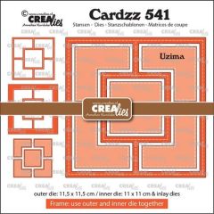 Crealies Cardzz Frame & inlay Uzima CLCZ541 11,5x11,5cm (115634/5541) *