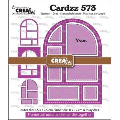 Crealies Cardzz Frame & inlay Yvon CLCZ573 8,5x12,5cm (115634/5583) *