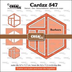 Crealies Cardzz Frame & Inlays Barbara CLCZ547 9,7x11,7cm (115634/5547) *