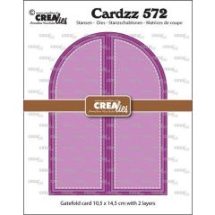 Crealies Cardzz Gatefold Card Boog CLCZ572 10,5x14,5cm (115634/5582) *